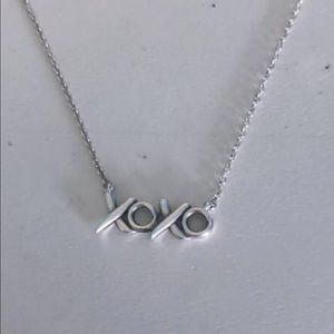 “Xoxo” Tiffany necklace